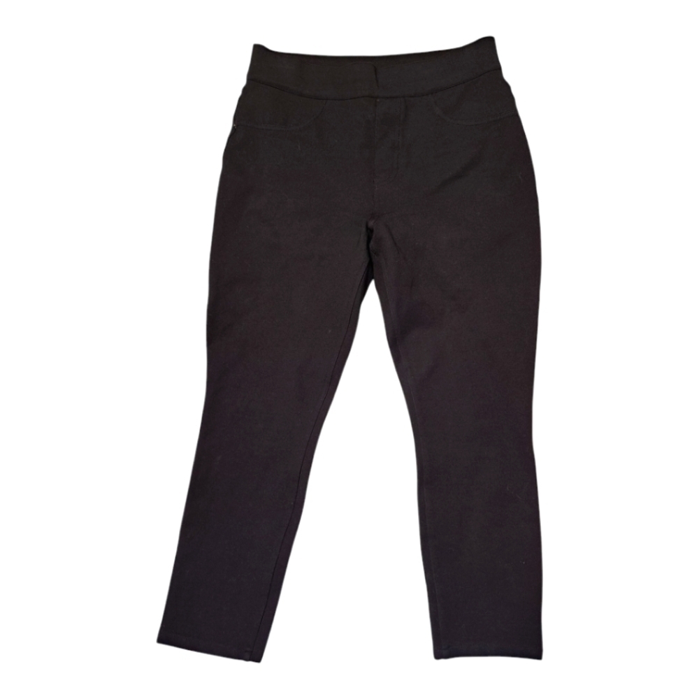 Spanx black Pull on Pants‎ Leggings capri